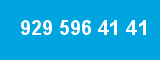 929 596 41 41 929 596 41 41